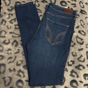 Hollister Dark Indigo Skinny Jeans
